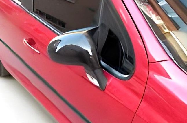Накладки на дзеркала BMW-Style для Peugeot 308 2007-2013 ZRK-128199 фото