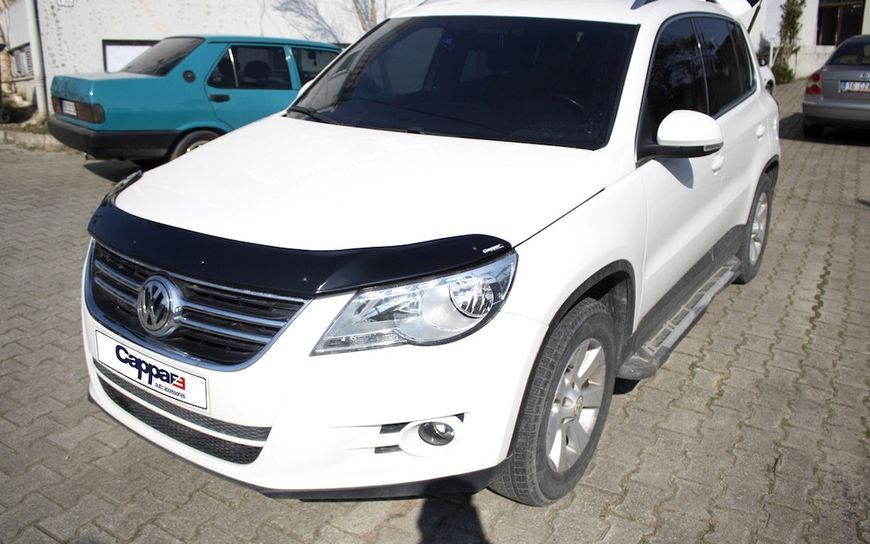 Дефлектор капота для Volkswagen Tiguan 2007-2016 DFK-77797 фото