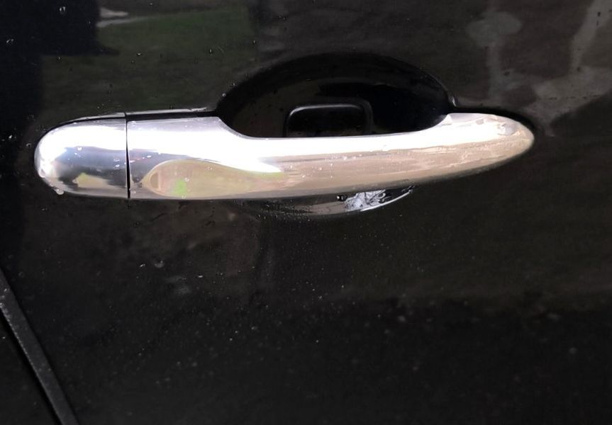 Накладки на ручки дверей для Renault Megane 3 2009-2016, 1 чип, 4 шт, хром (Omsa Line) NKS-47501 фото