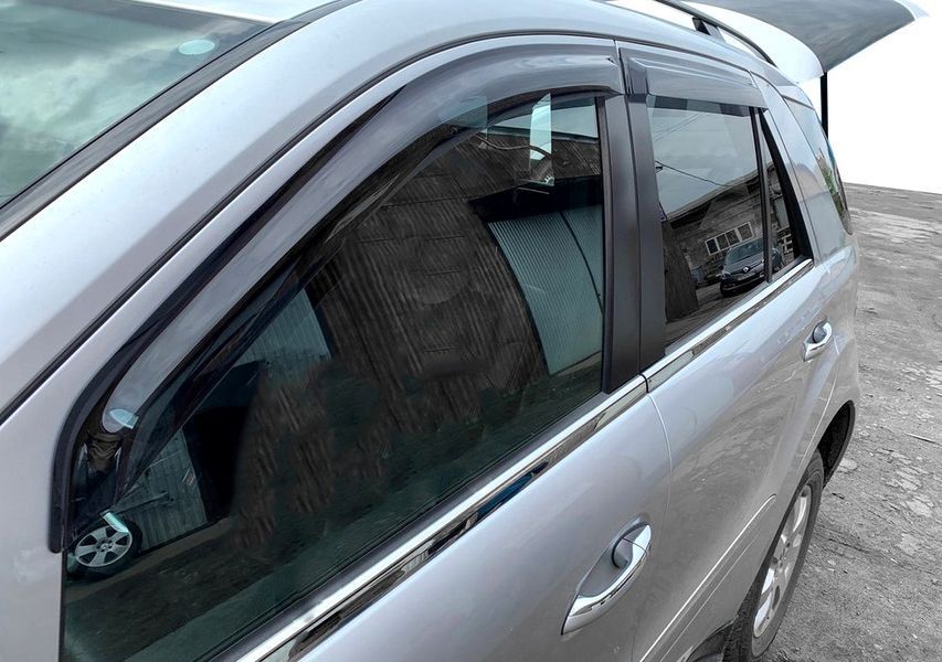 Ветровики для Mercedes ML W164 (4 шт) DOK-66027 фото
