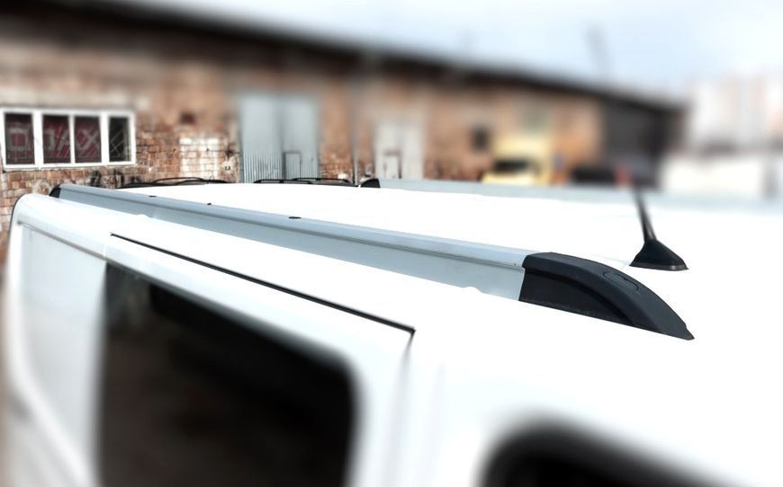 Встроенные рейлинги для Nissan NV300/Primastar 2016+, длинная база (хром) RLN-72188 фото