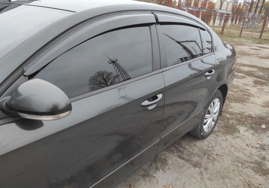 Вітровики для Volkswagen Passat B6 2006-2012 Седан (4 шт) DOK-89026 фото