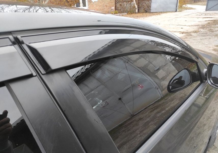 Вітровики для Volkswagen Passat B6 2006-2012 Седан (4 шт) DOK-89026 фото