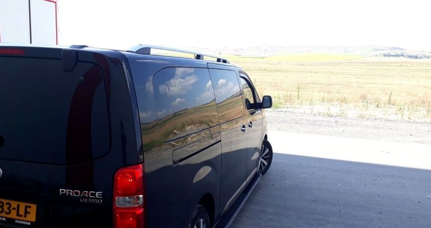 Рейлинги для Citroen Jumpy/Dispatch 2017+, короткая база (серые) RLN-79287 фото