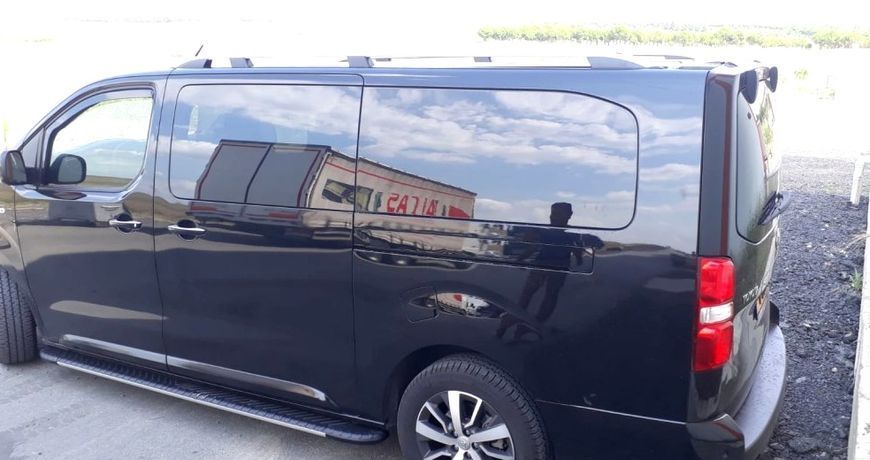 Рейлинги для Citroen Jumpy/Dispatch 2017+, короткая база (серые) RLN-79287 фото