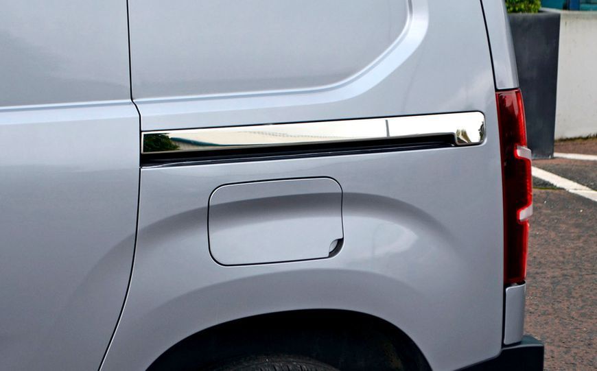 Молдинг зсувних дверей для Peugeot Partner, Rifter 2019+, 2 шт (Omsa Line) MDV-114538 фото
