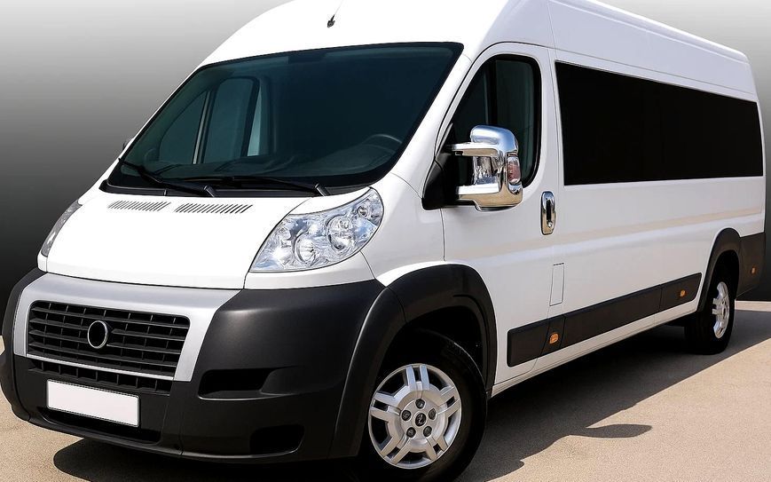 Накладки на зеркала для Fiat Ducato 2006+, хромированные, пластик NZR-4048 фото