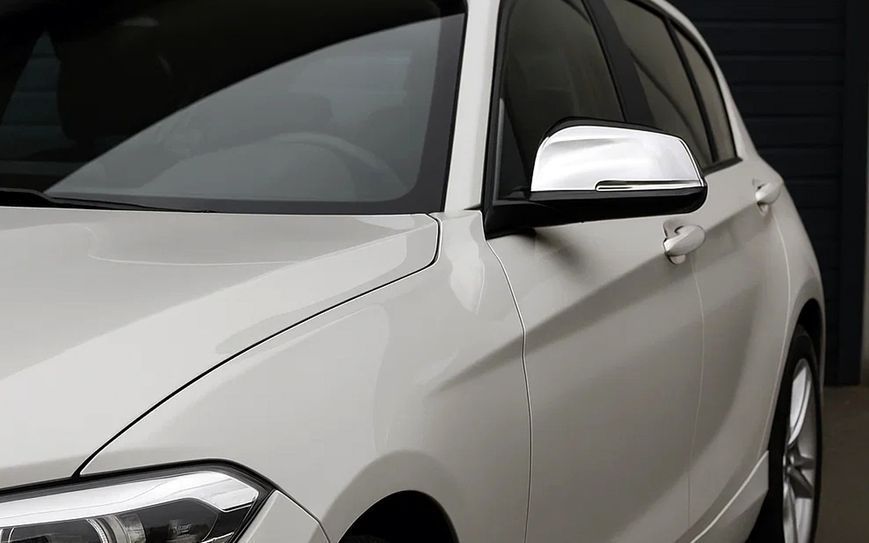 Накладки на дзеркала для BMW 1 F20/21 2011-2019, хромовані, нержавіюча сталь NZR-125539 фото