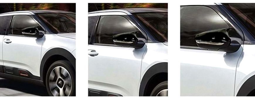 Накладки на дзеркала BMW-Style для Citroen Cactus 2017-2021 ZRK-128166 фото