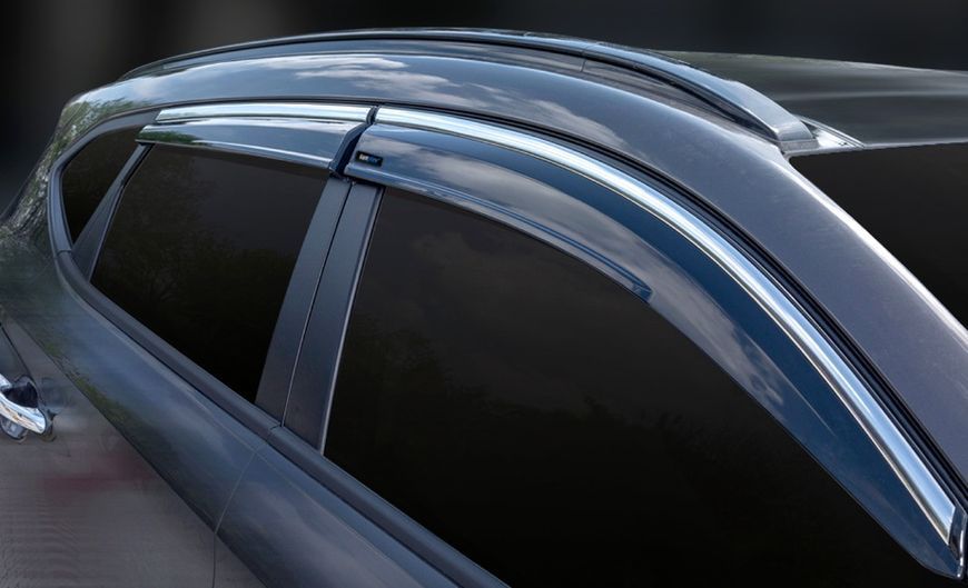 Вітровики для Hyundai Tucson TL 2016-2021 (4 шт) DOK-89041 фото