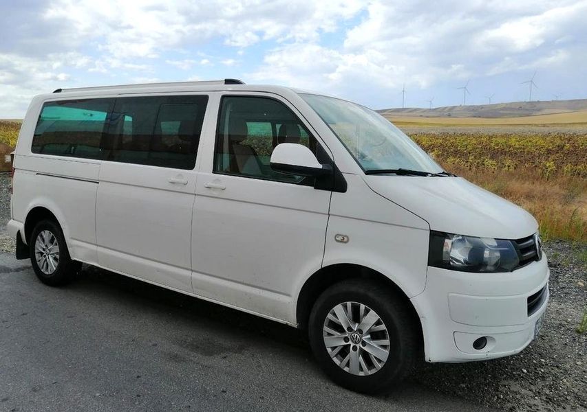 Вбудовані рейлінги для Volkswagen T5 2010-2015, довга база (хром) RLN-71526 фото