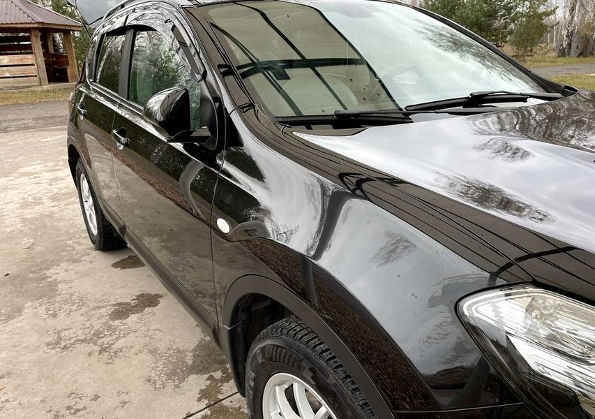 Ветровики для Nissan Qashqai 2007-2010 (4 шт) DOK-88978 фото