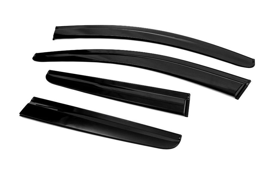 Ветровики для Nissan Qashqai 2007-2010 (4 шт) DOK-88978 фото