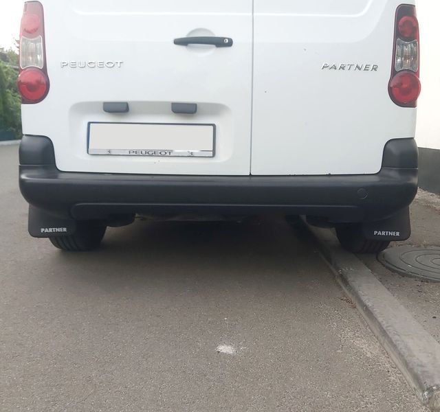 Брызговики задние для Peugeot Partner Tepee 2008-2018 (2 шт) BRZ-51315 фото