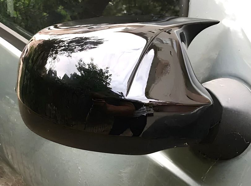 Накладки на зеркала BMW-Style для Dacia Duster 2008-2018 ZRK-128168 фото
