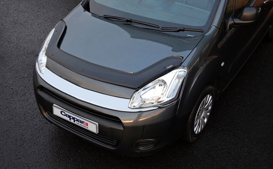 Дефлектор капота (довгий) для Citroen Berlingo 2008-2018 DFK-33237 фото