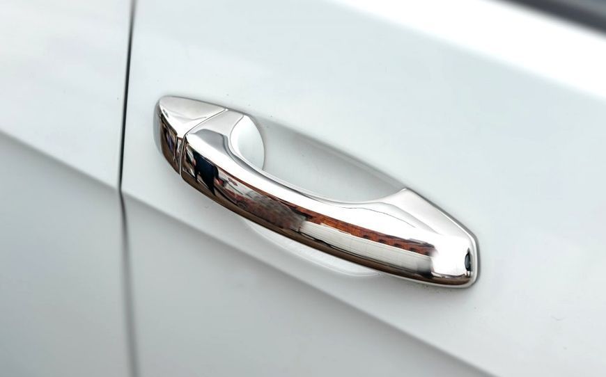 Накладки на ручки дверей для Skoda Fabia 2014-2021, 4 шт, хром (Omsa Line) NKS-24109 фото