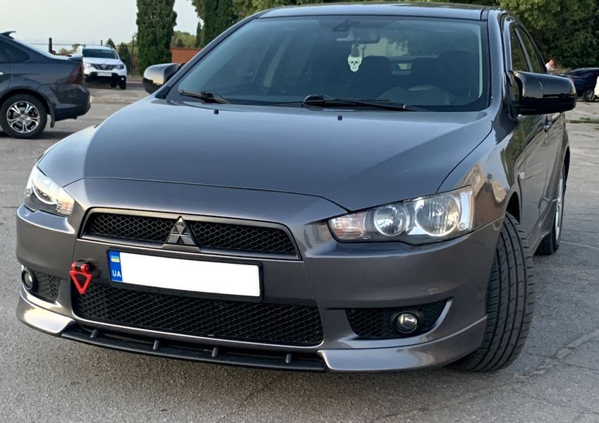 Накладки на дзеркала BMW-Style для Mitsubishi Lancer 10 2008+ ZRK-128193 фото