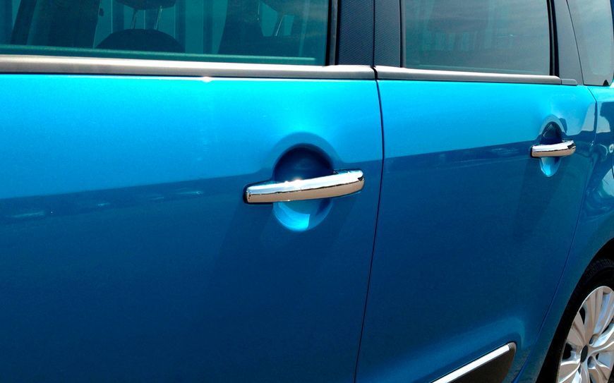 Накладки на ручки дверей для Citroen C4 2010-2018, 4 шт, хром (Omsa Line) NKS-49488 фото