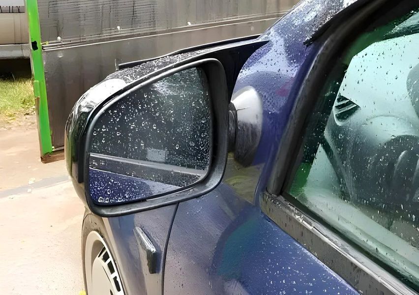 Накладки на дзеркала BMW-Style для Dacia Sandero 2007-2013 ZRK-150997 фото