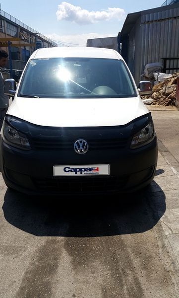 Дефлектор капота для Volkswagen Caddy 2010-2015 DFK-76259 фото