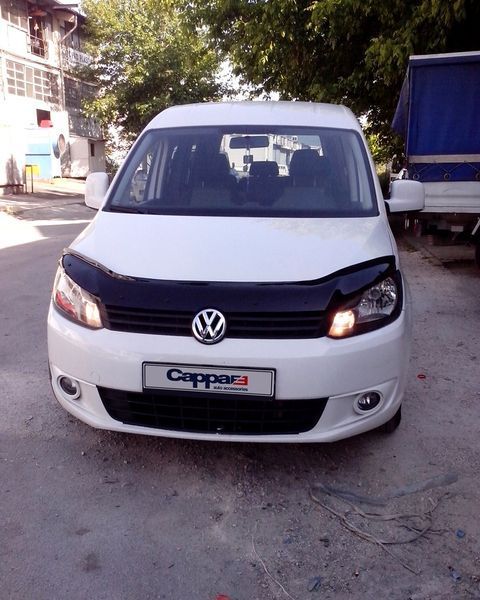 Дефлектор капота для Volkswagen Caddy 2010-2015 DFK-76259 фото