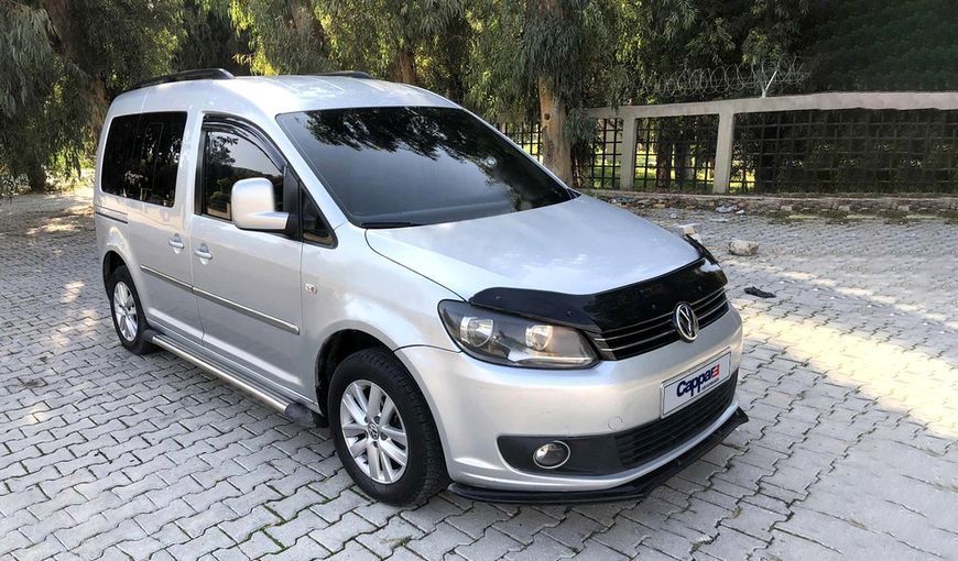 Дефлектор капота для Volkswagen Caddy 2010-2015 DFK-76259 фото