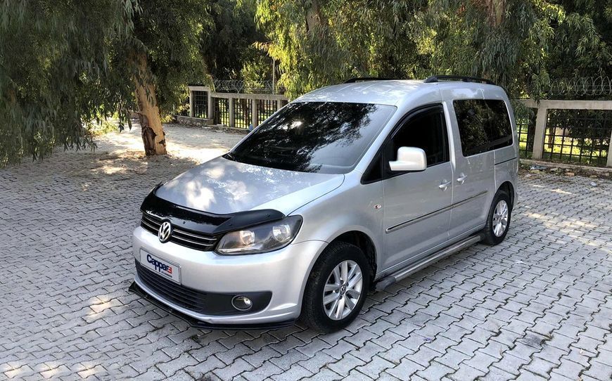 Дефлектор капота для Volkswagen Caddy 2010-2015 DFK-76259 фото