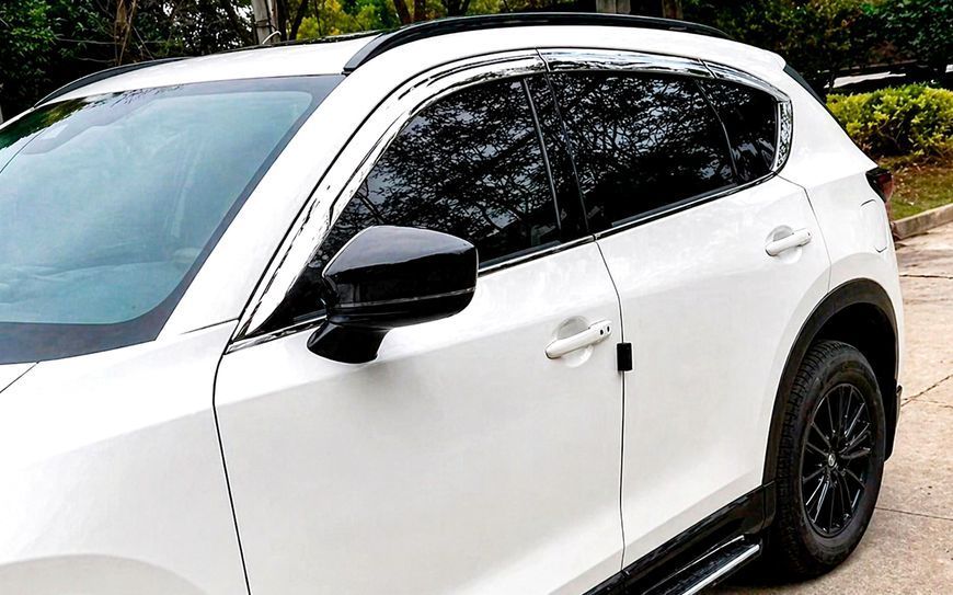 Вбудовані рейлінги для Mazda CX-5 2017+ (сірі) RLN-189714 фото