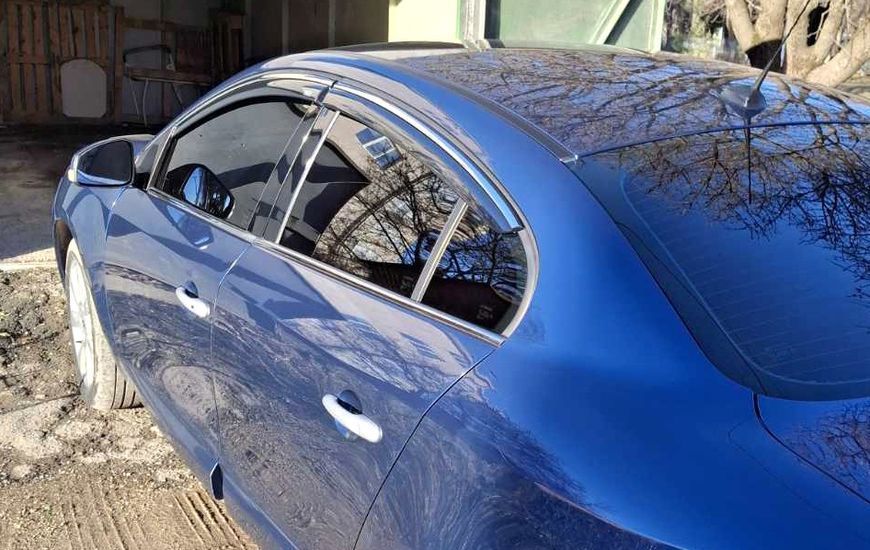 Ветровики для Renault Fluence 2009-2016 (4 шт) DOK-126165 фото