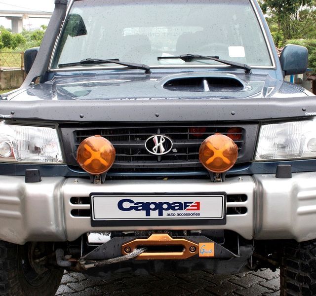 Дефлектор капота для Hyundai Galloper 1997-2003 DFK-117972 фото