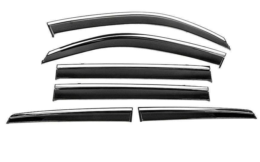 Вітровики для Toyota Land Cruiser 200 (6 шт) DOK-130024 фото