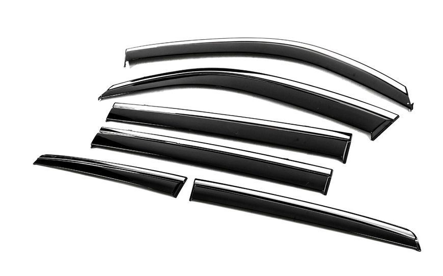 Вітровики для Toyota Land Cruiser 200 (6 шт) DOK-130024 фото