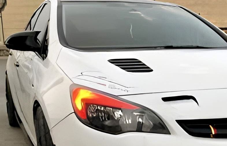 Накладки на дзеркала BMW-Style для Opel Astra J 2009-2015 ZRK-89428 фото
