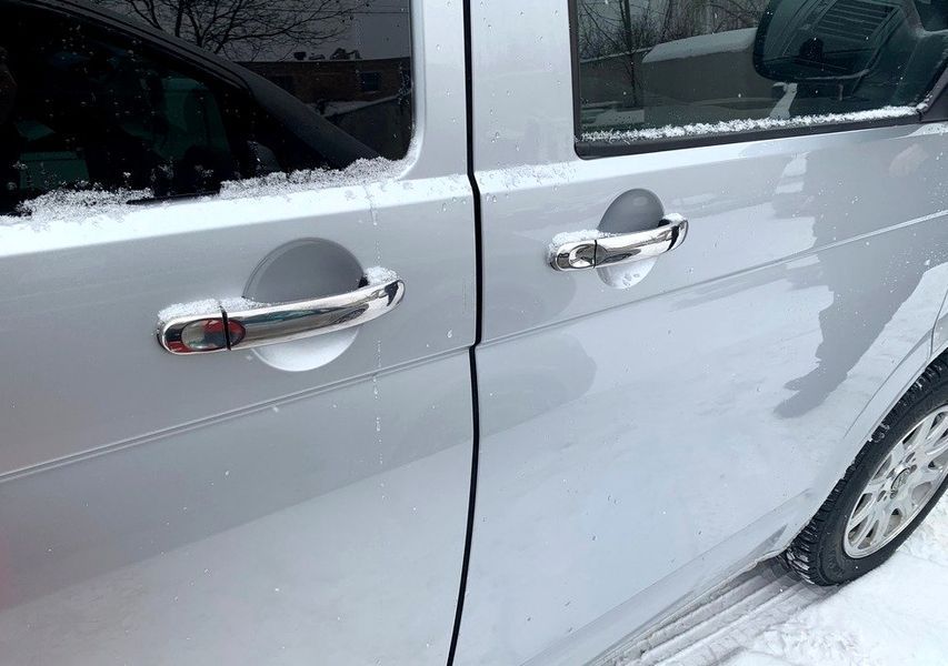 Накладки на ручки дверей для Volkswagen T5 Caravelle 2004-2010, 4 шт, хром (Omsa Line) NKS-3216 фото