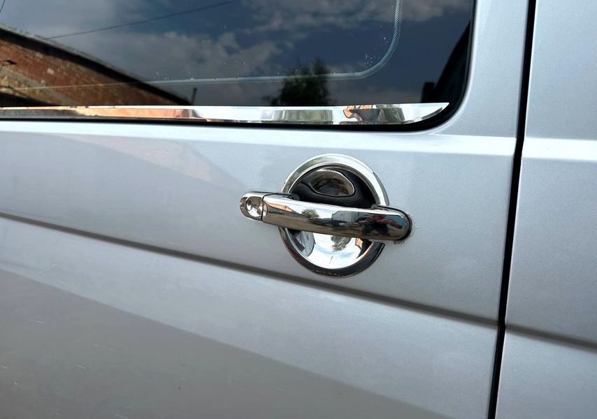 Накладки на ручки дверей для Volkswagen T5 Caravelle 2004-2010, 4 шт, хром (Omsa Line) NKS-3216 фото