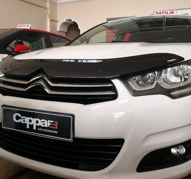 Дефлектор капота для Citroen C4 2010-2018 DFK-89828 фото