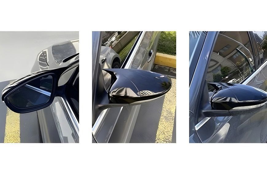 Накладки на дзеркала BMW-Style для Opel Astra K 2016-2021 ZRK-89429 фото