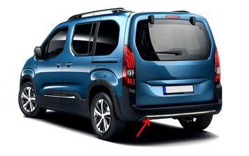 Накладка на задній бампер для Citroen Berlingo/Multispace 2018+ (Omsa Line) NZB-131119 фото