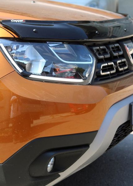 Дефлектор капота для Dacia Duster 2018-2024 DFK-77538 фото