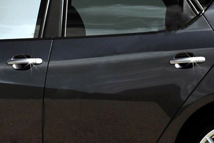 Накладки на ручки дверей для Seat Ibiza 2010-2017, 4 шт, хром (Omsa Line) NKS-2776 фото